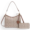 2pc Half Moon Shoulder-Crossbody with Wallet