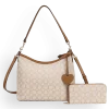 2pc Half Moon Shoulder-Crossbody with Wallet