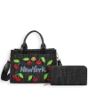 2pc NY Cherry Tote with Wallet