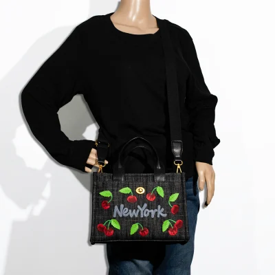 2pc NY Cherry Tote with Wallet