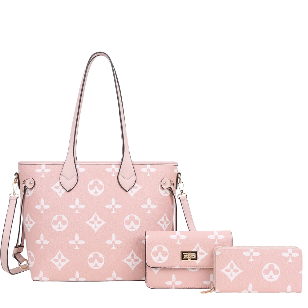 3pc Spade Tote with Wallet & Crossbody