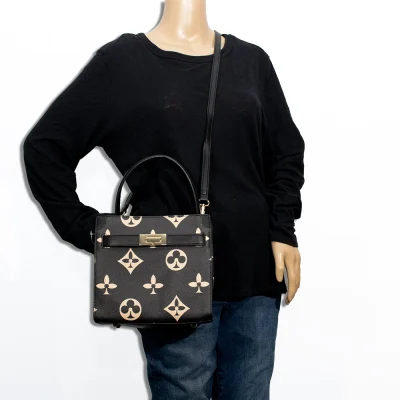 2pc Spade Satchel with Wallet