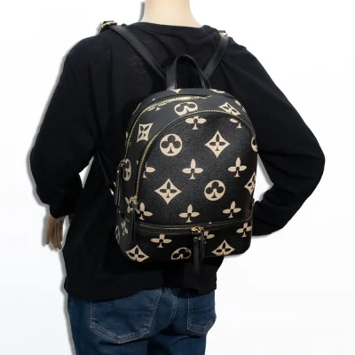 2pc Spade Backpack with Wallet
