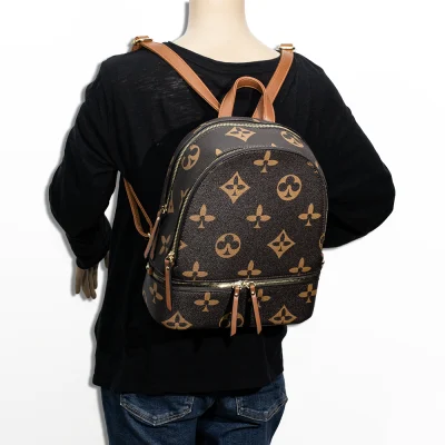 2pc Spade Backpack with Wallet