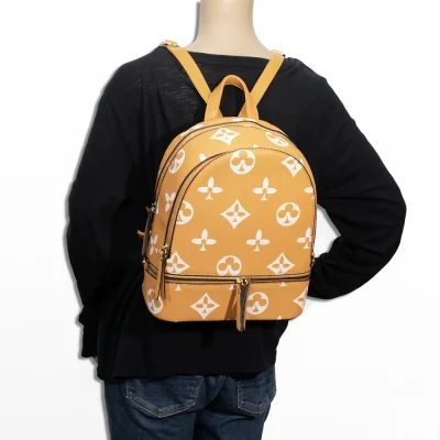 2pc Spade Backpack with Wallet
