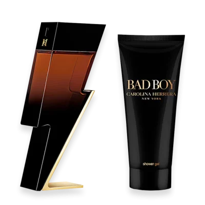 Bad Boy Elixir by Carolina Herrera 3.4 oz. Gift Set