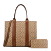 2pc Half Moon Tote with Wallet
