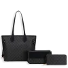 3pc Monogram Tote with Wallet & Crossbody