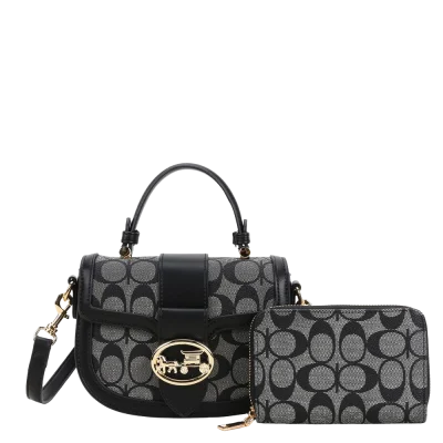 2pc Half Moon Crossbody with Wallet