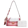 2pc Half Moon Shoulder-Crossbody with Wallet *2 Tone*