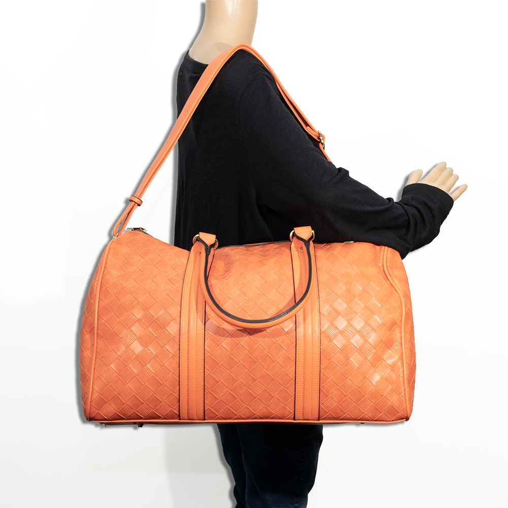 Checkered Duffle