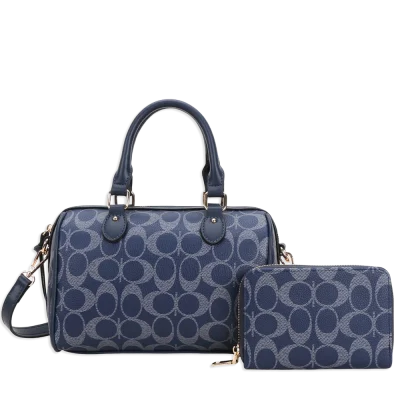 2pc Small Half Moon Doctor Bag-Crossbody with Wallet