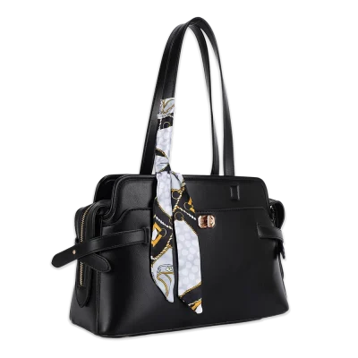 Side Strap Scarf Satchel