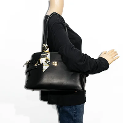 Side Strap Scarf Satchel