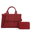 2pc Medium Tote Bag with Wallet *PU Leather*