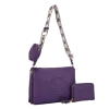 3pc Guitar Strap Crossbody with Coin Holder & Wallet