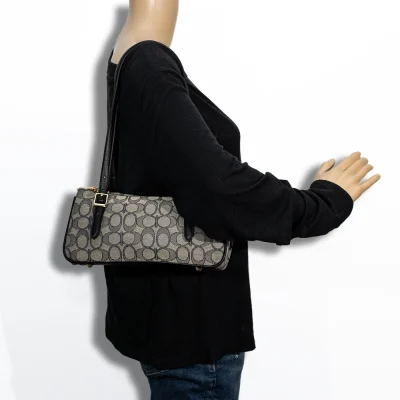 2pc Half Moon Shoulder Bag with Wallet