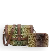 2pc 2 Tone Crossbody with Wallet