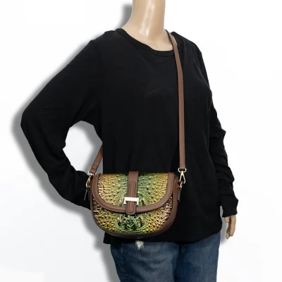 2pc 2 Tone Crossbody with Wallet