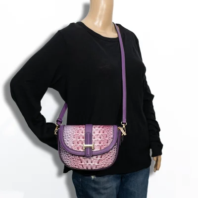 2pc 2 Tone Crossbody with Wallet