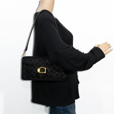 Suede Half Moon Shoulder-Crossbody with Wallet