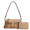 Suede Half Moon Shoulder-Crossbody with Wallet