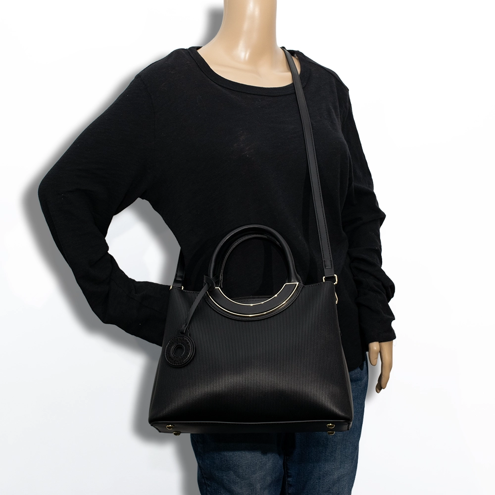 2pc Top Handle Satchel with Wallet
