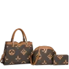 3pc Spade Top Handle Satchel with Wallet & Crossbody