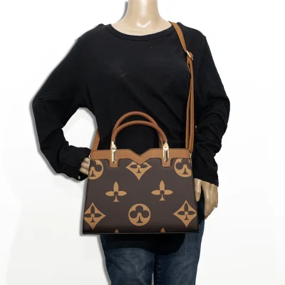 3pc Spade Top Handle Satchel with Wallet & Crossbody
