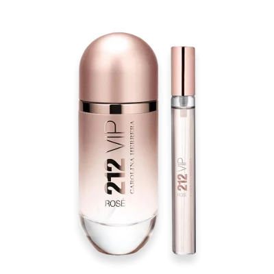 212 VIP Rosé by Carolina Herrera 2.7 oz. Travel Set