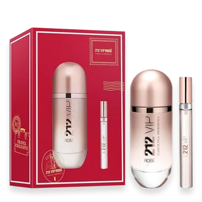 212 VIP Rosé by Carolina Herrera 2.7 oz. Travel Set