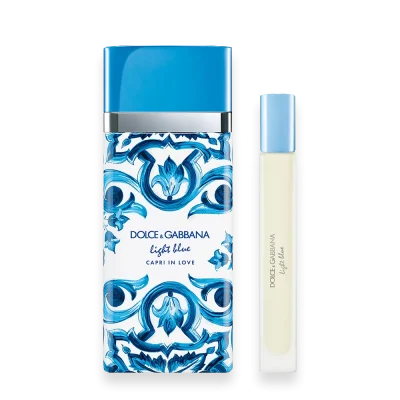 Light Blue Capri In Love EDP by Dolce & Gabbana 3.3 oz. Gift Set