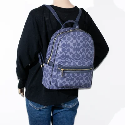 2pc Half Moon Backpack with Wallet
