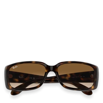 RB4389 Polished Havana / Clear Brown