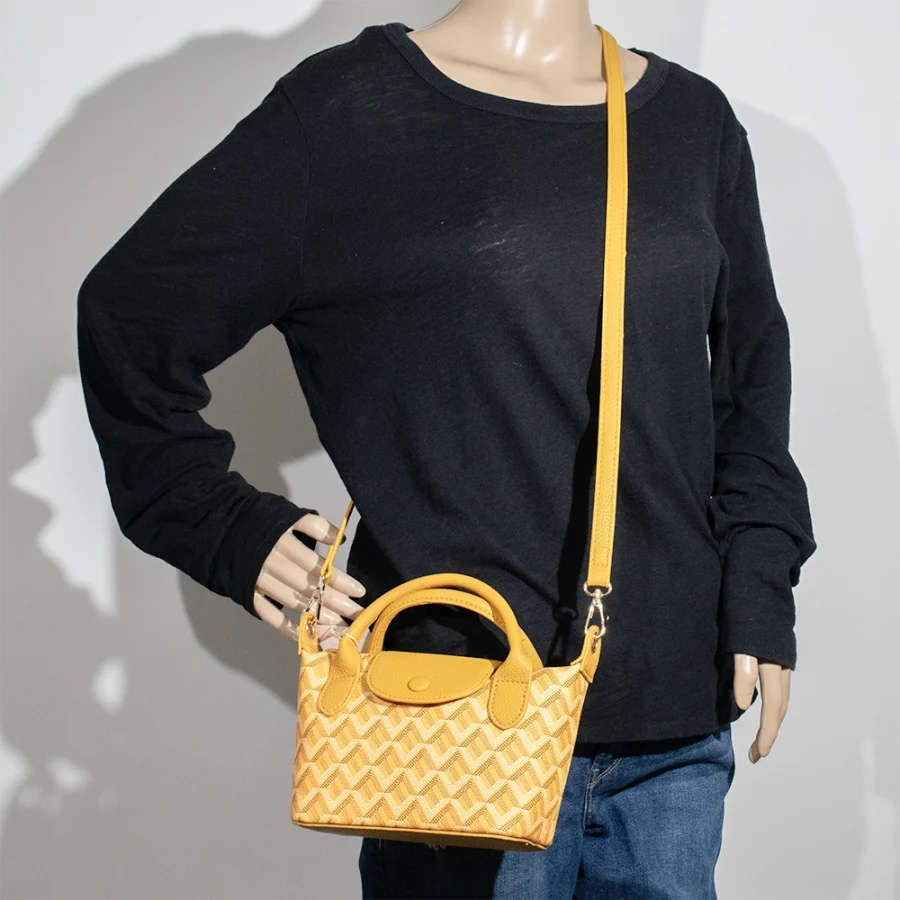 V Pattern Crossbody