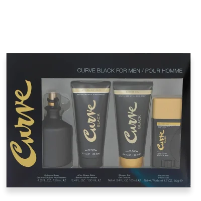 Curve Black by Liz Claiborne 4.2 oz. Gift Set