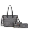 3pc Half Moon Tote with Wallet & Crossbody