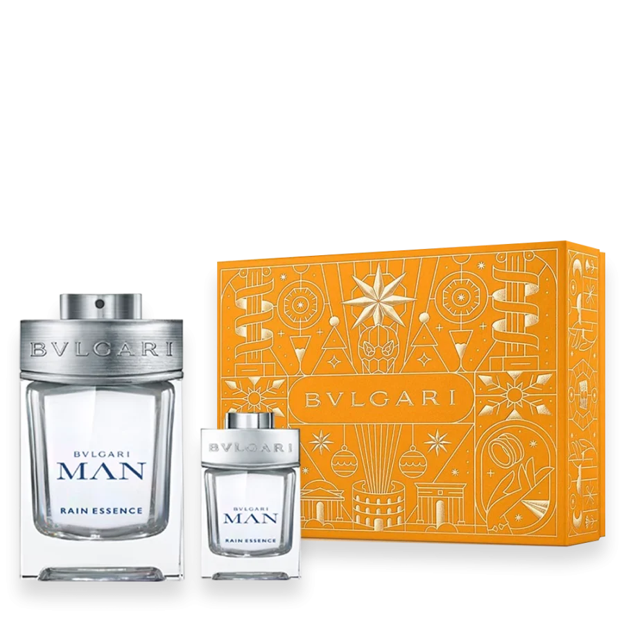 Bvlgari Man Rain Essence 3.4 oz. Gift Set