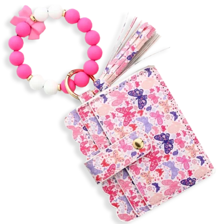 Coral, Pink & Purple Butterflies