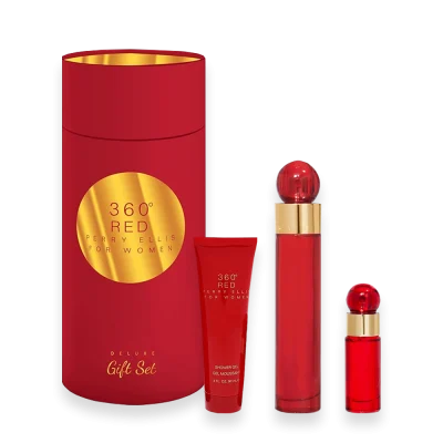 360° Red Perry Ellis 3.4 oz. Gift Set