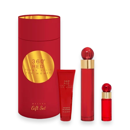 360° Red Perry Ellis 3.4 oz. Gift Set