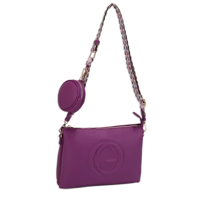 2pc Guitar Strap Crossbody with Coin Holder