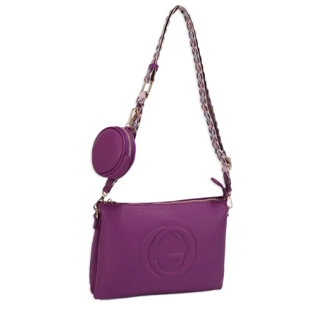 2pc Guitar Strap Crossbody with Coin Holder