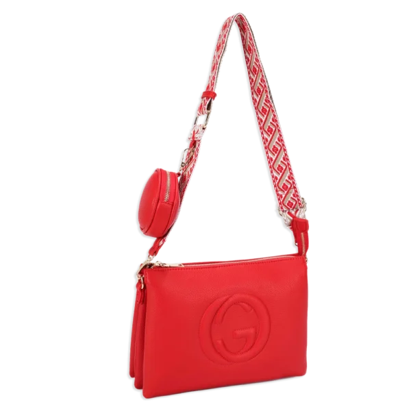 2pc Soho Guitar Strap Crossbody with Coin Holder