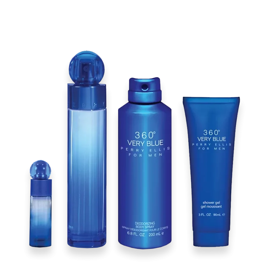Very Blue 360° Very Blue 3.4 oz. Gift Set - Direct Fragrances