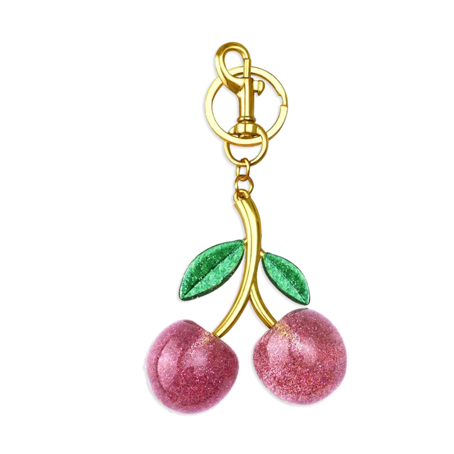 Cherry Handbag Charm - 3 Pack