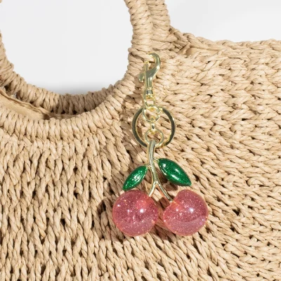 Cherry Handbag Charm - 3 Pack
