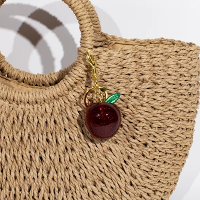 Apple Handbag Charm - 3 Pack