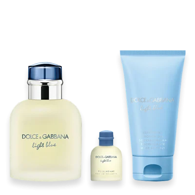 Light Blue Pour Homme by Dolce & Gabbana 2.5 oz. Gift Set