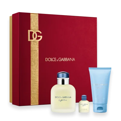 Light Blue Pour Homme by Dolce & Gabbana 2.5 oz. Gift Set